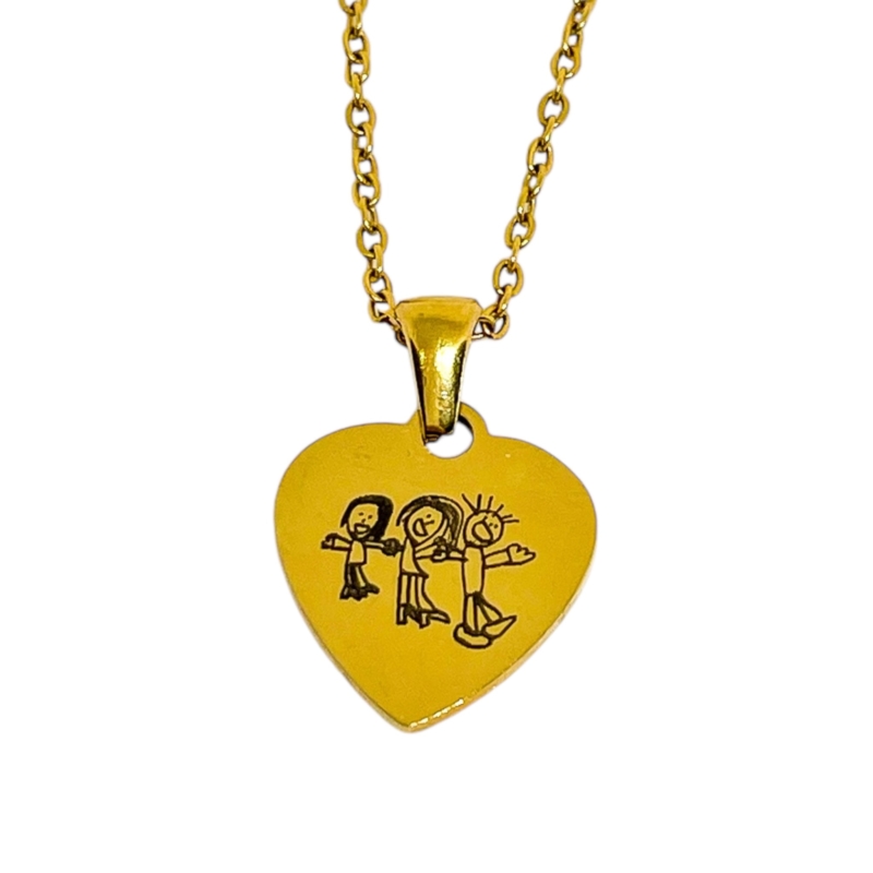 Collar personalizado corazón Comprar