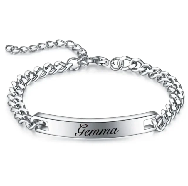 pulsera personalizada con nombre