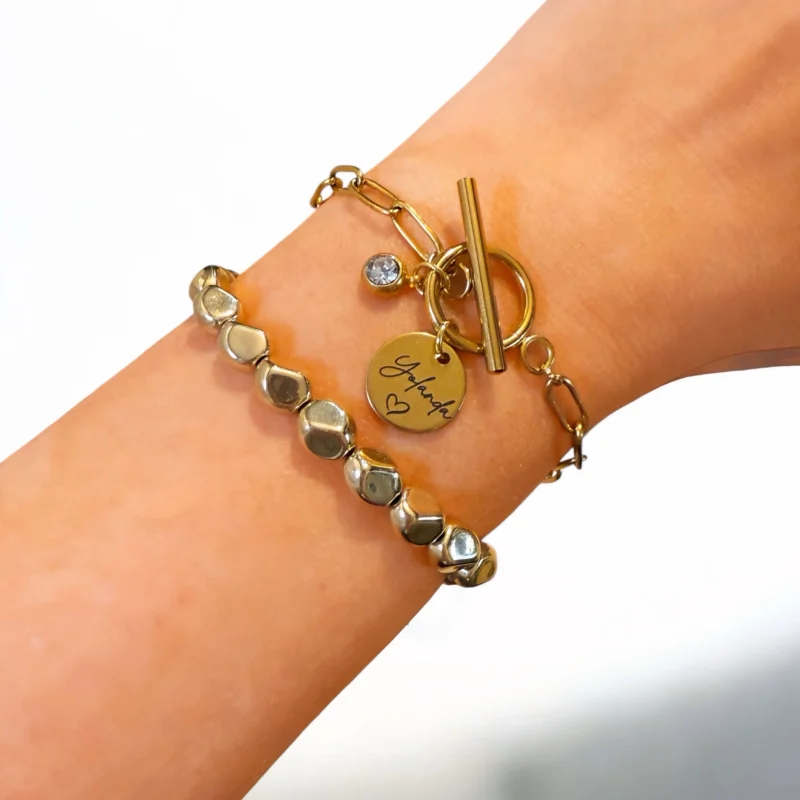 PULSERA ESLABONES PERSONALIZADA