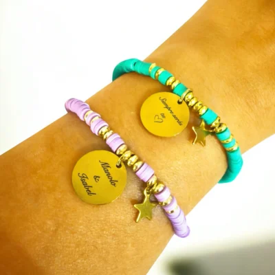 Pulsera Personalizada con Nombres – Moana