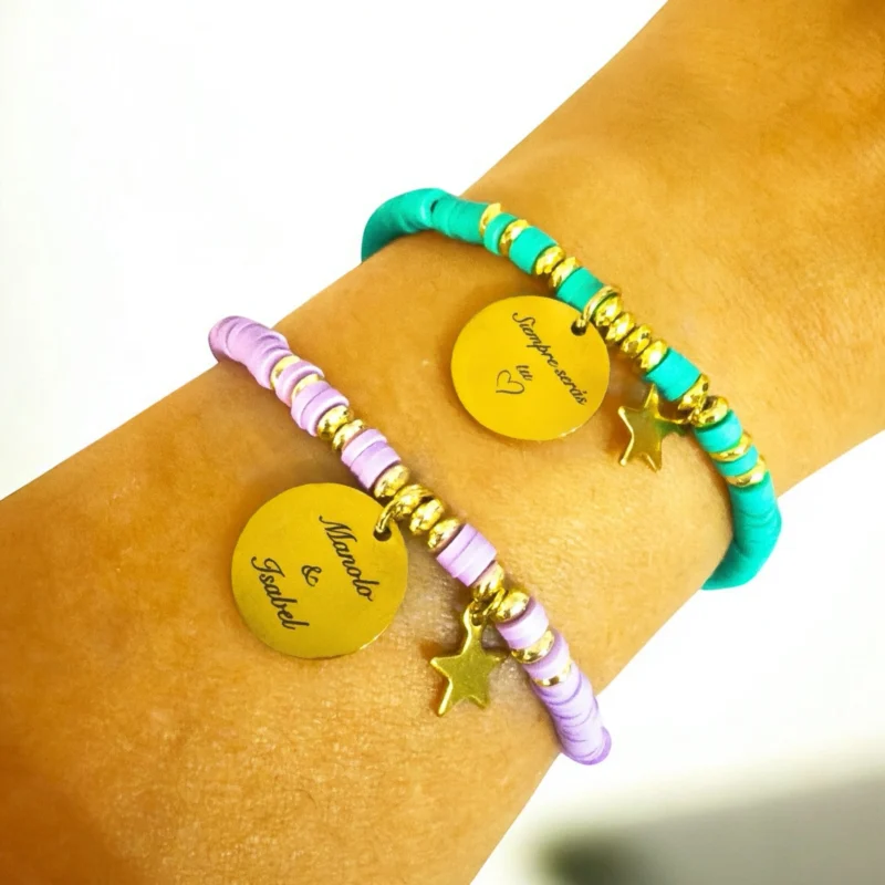 Pulsera Personalizada con Nombres – Moana