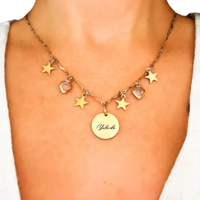 collar personalizado star