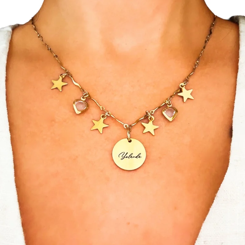 collar personalizado star