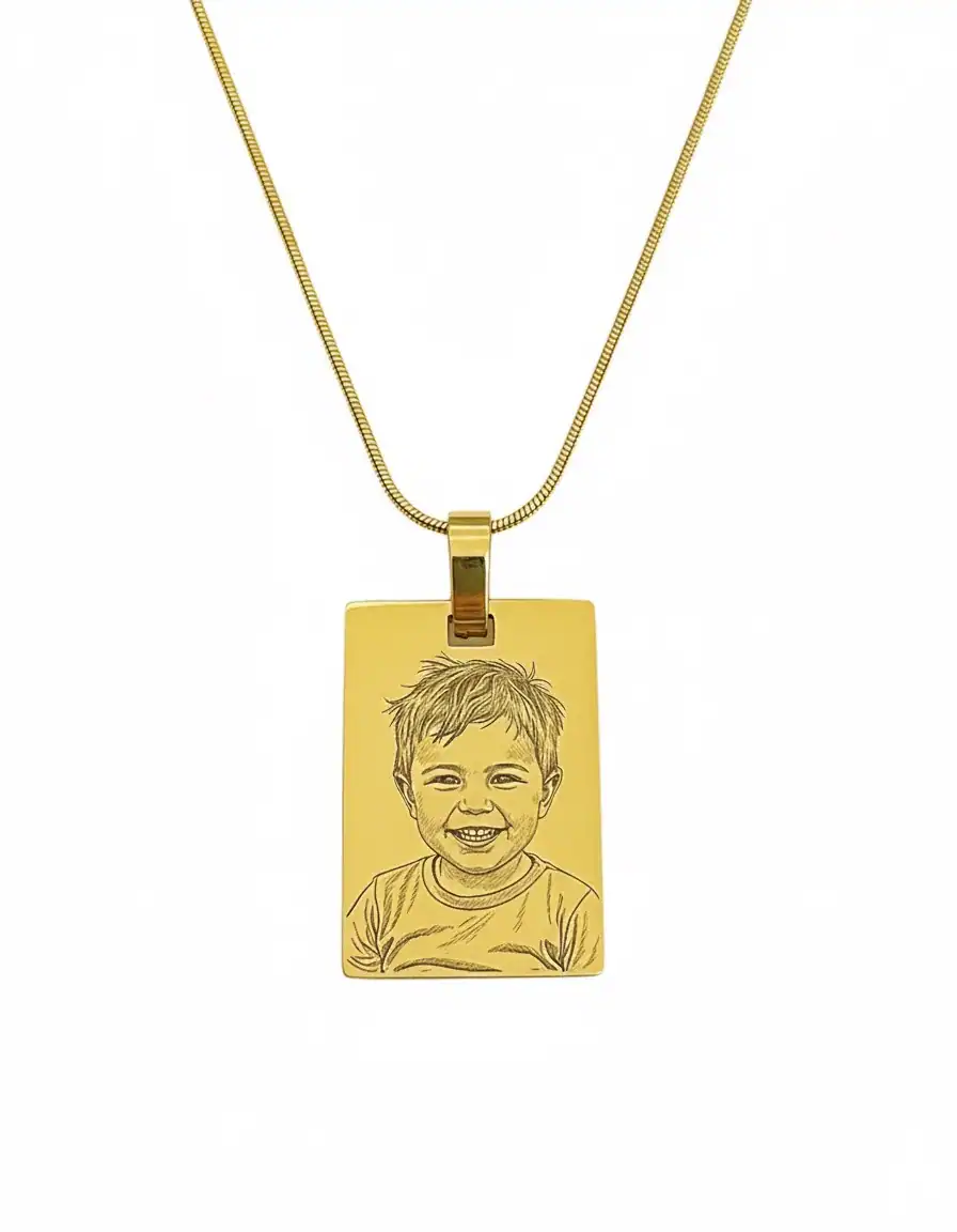 collar con foto personalizado